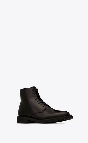 ysl platform boot|ysl combat boots.